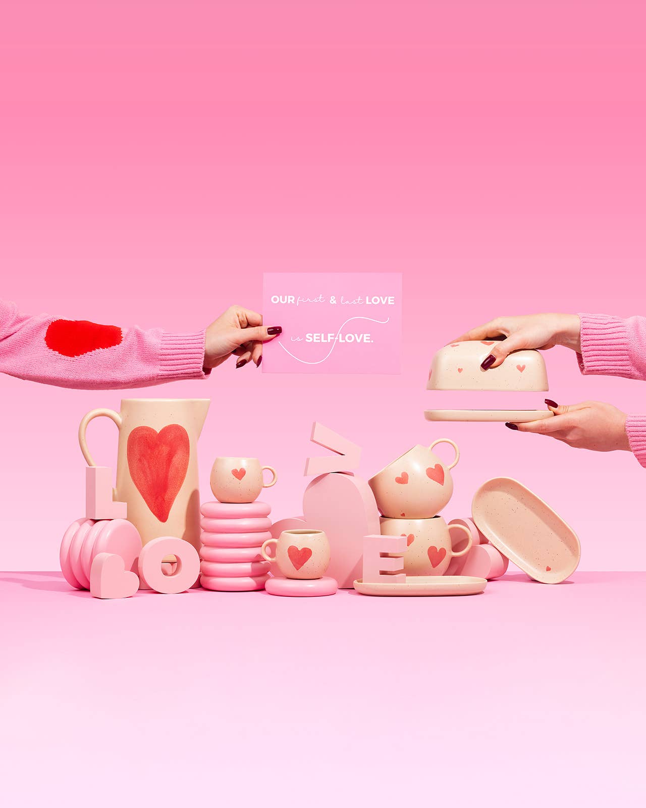 COZY HEARTS Karaffe (1,5 L) (Limited Edition)