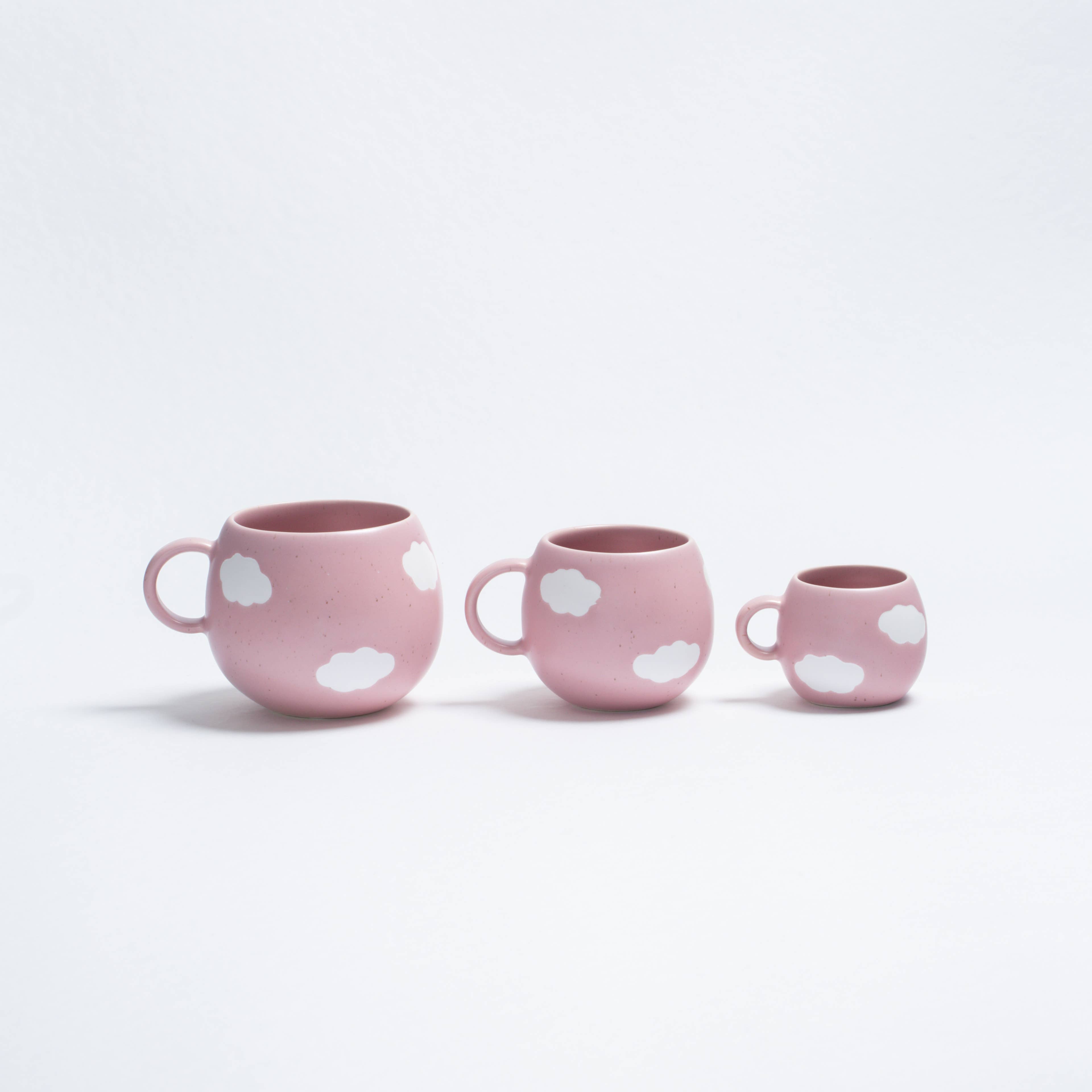 CLOUD Espressotasse (90 ml) • Rosa Wolken