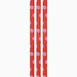 Geschenkpapier-Rolle • Rot/Rosa Weihnachtskugeln