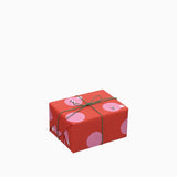 Geschenkpapier-Rolle • Rot/Rosa Weihnachtskugeln