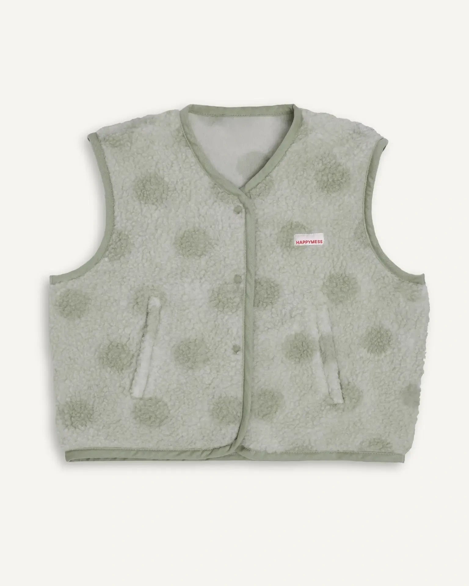 Merino Wollweste • Polka Dots