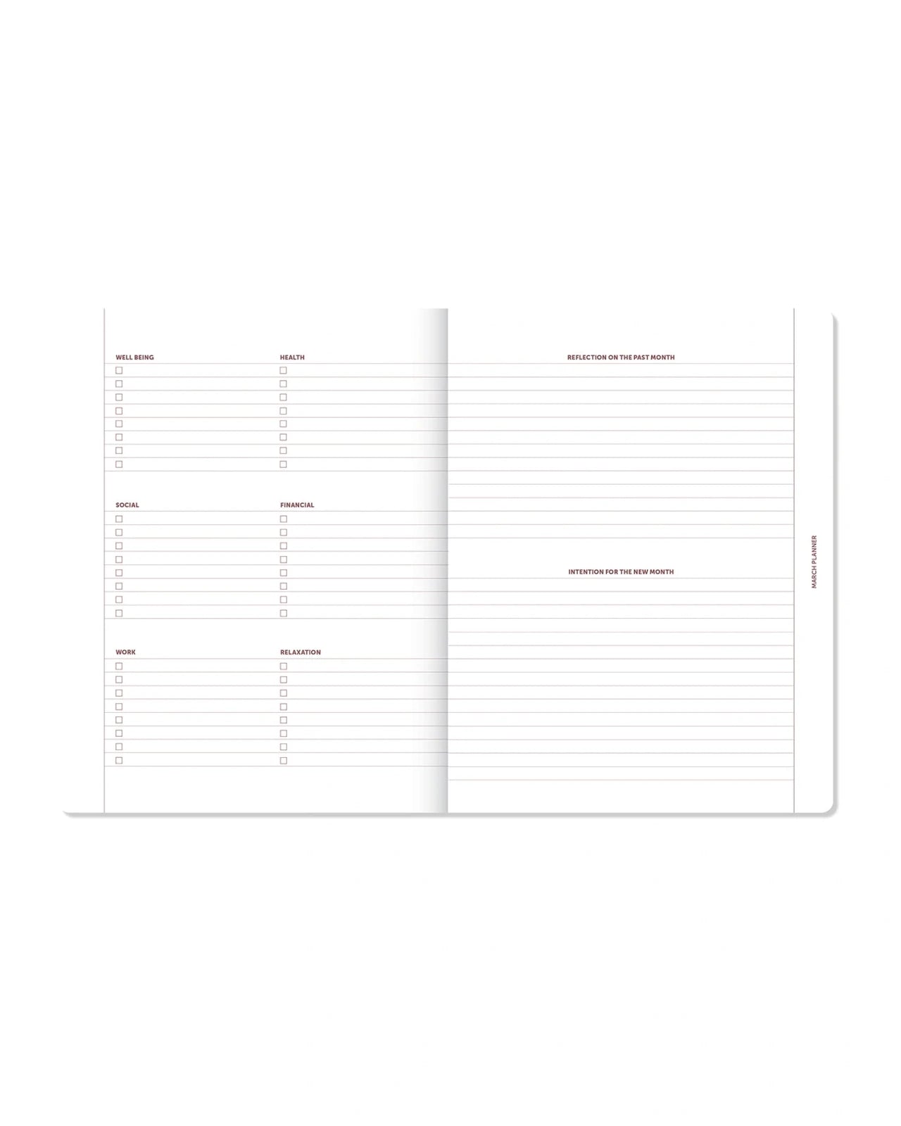 A-Journal - A-PLANNER Terminplaner für 2027 • Pink Linen - ROSA ECK