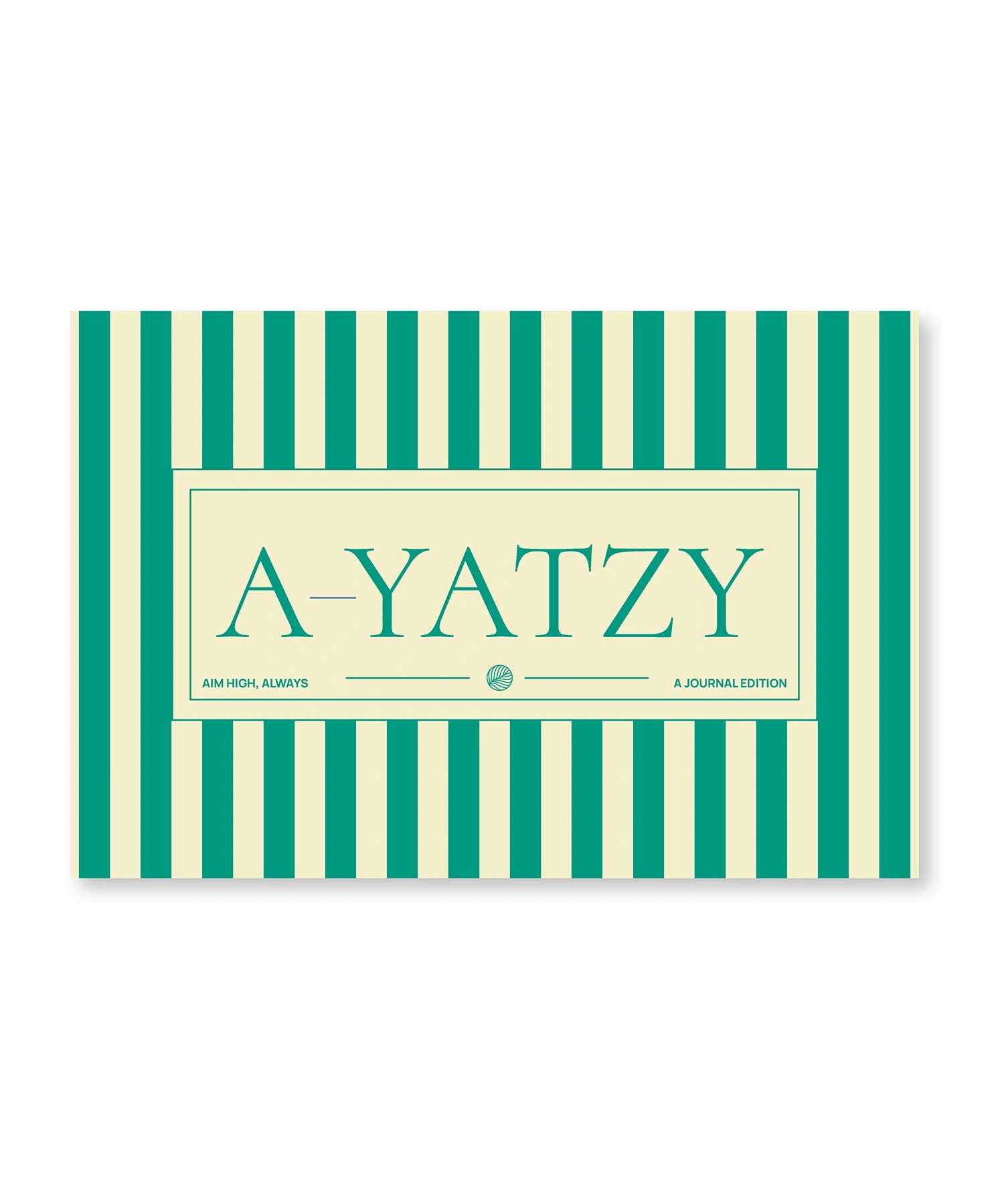 A-Journal - A-YATZY Würfelspiel • Green - ROSA ECK