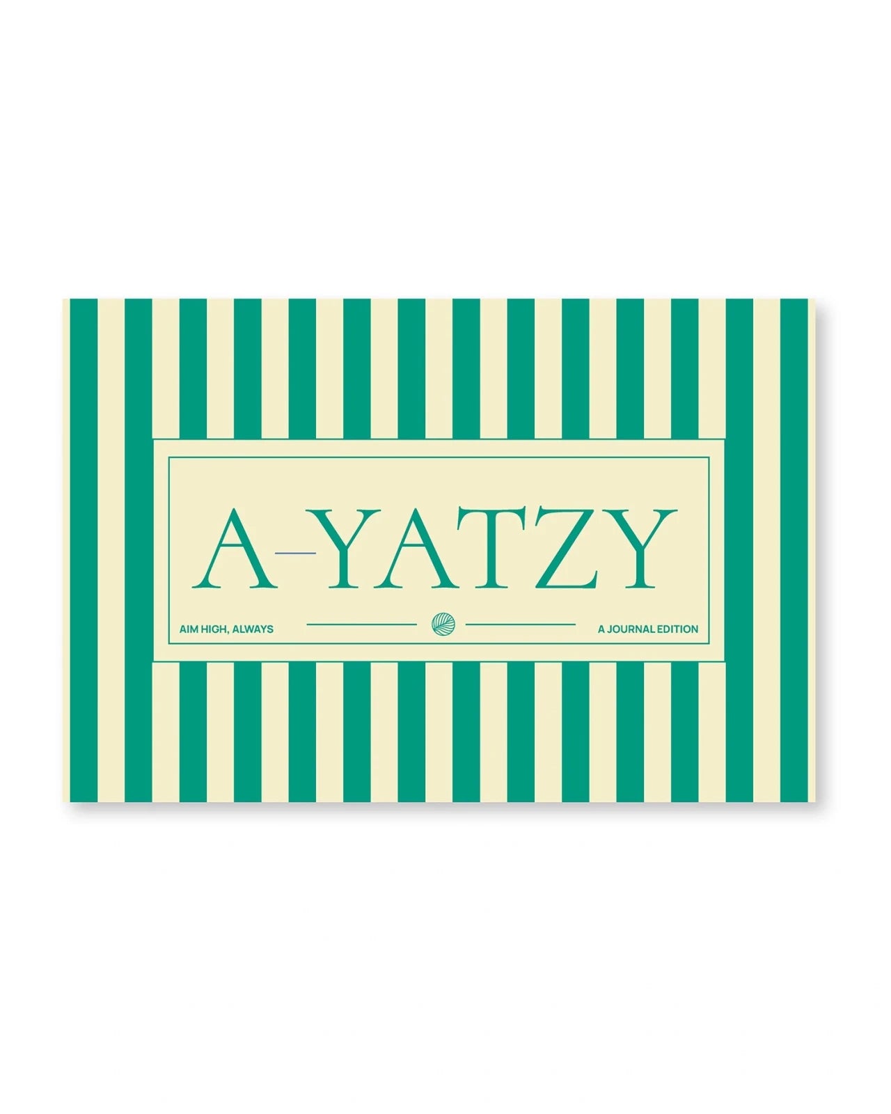 A-Journal - A-YATZY Würfelspiel • Green - ROSA ECK
