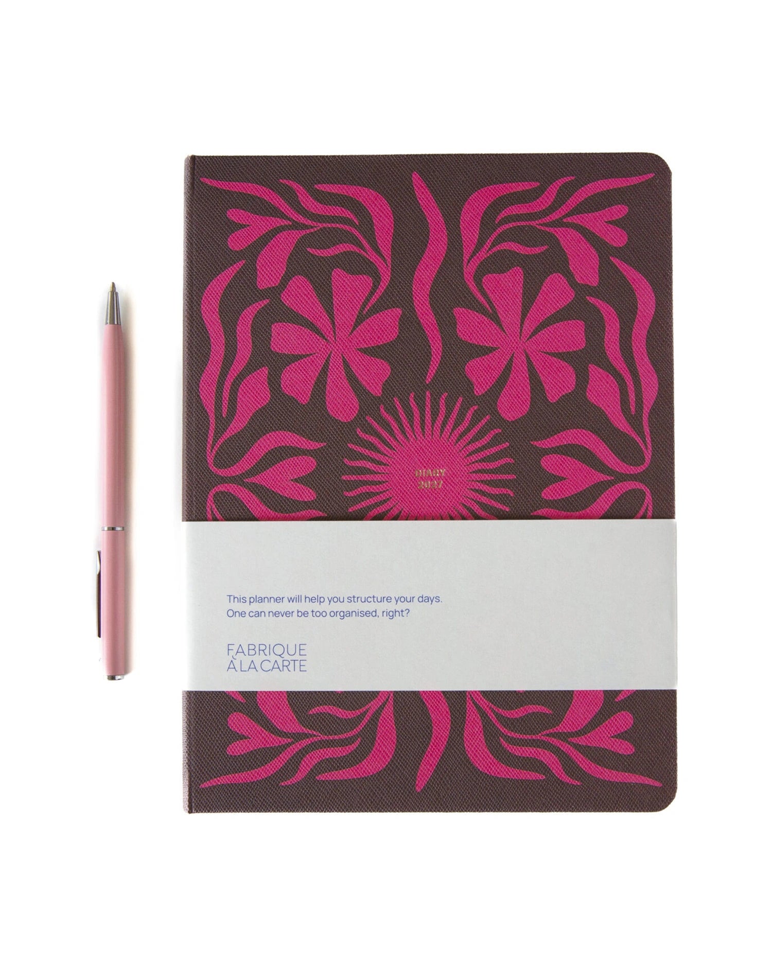 A-Journal - DIARY Tagebuch für 2027 • Flow Sun Pink - ROSA ECK