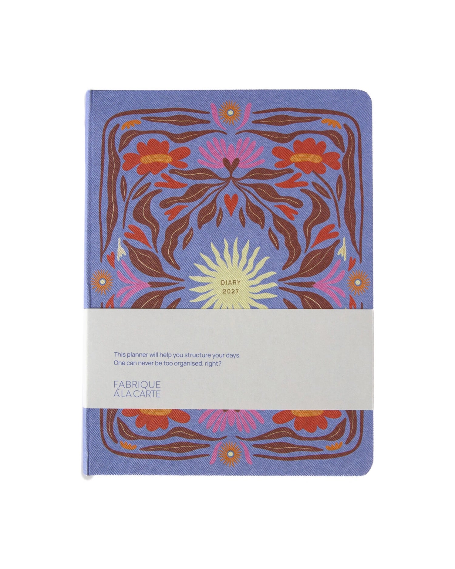 A-Journal - DIARY Tagebuch für 2027 • Sun Lavender - ROSA ECK
