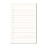 A-Journal - EVERYDAY LISTS Notizblock • Pink Checkered - ROSA ECK