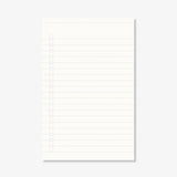 A - Journal - EVERYDAY LISTS Notizblock • Stripes Pink Red - ROSA ECK
