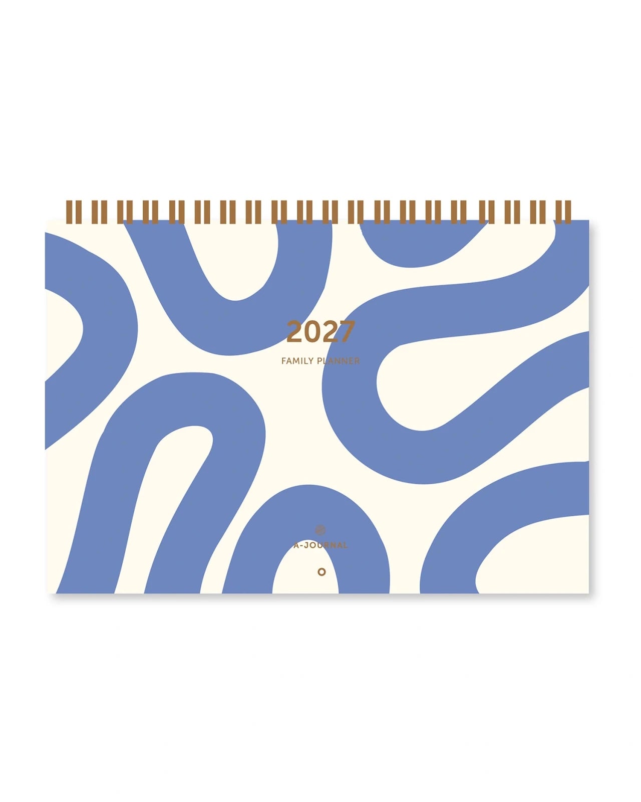 A-Journal - FAMILY PLANNER Familienplaner für 2027 • Flow Blue - ROSA ECK