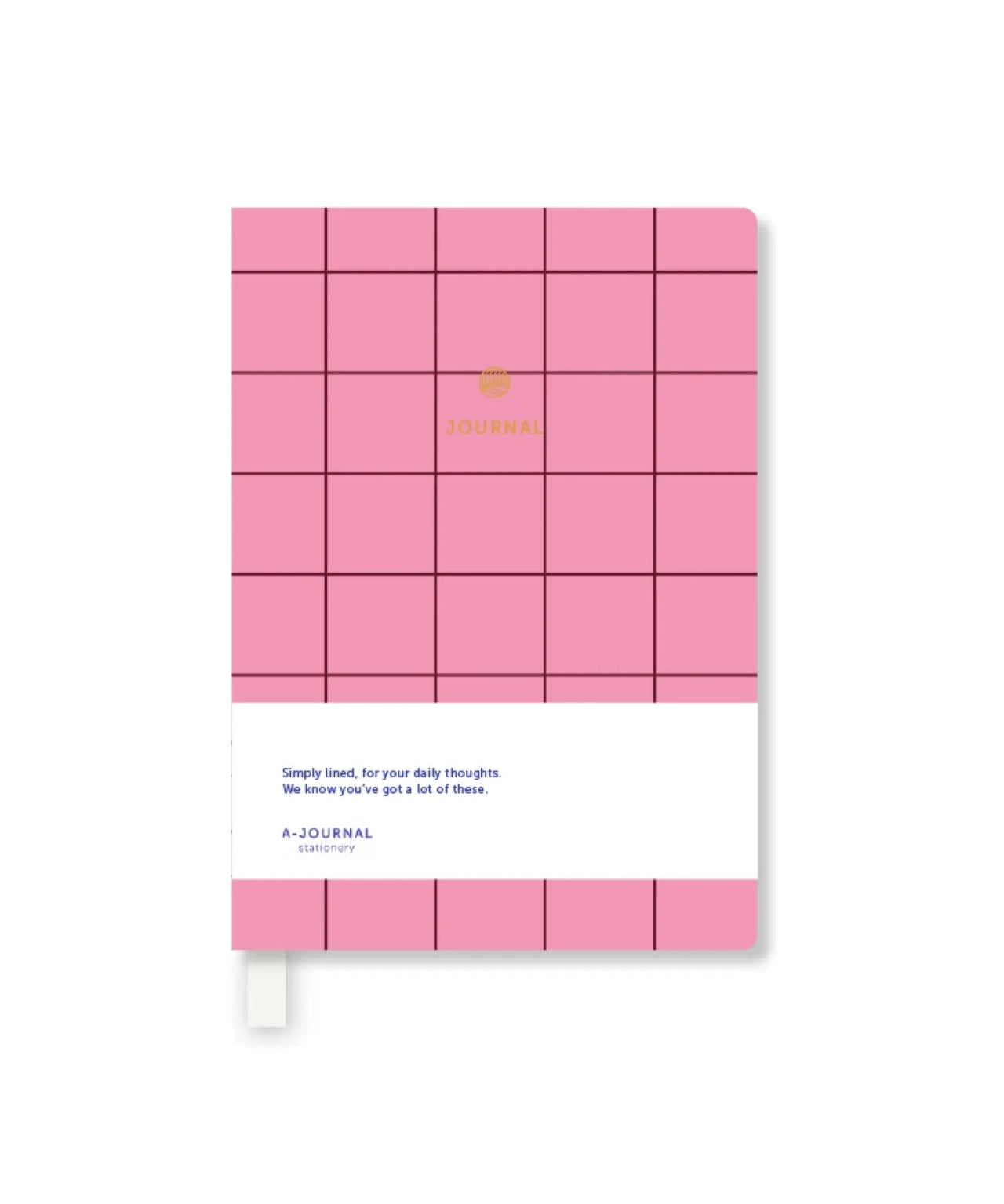A - Journal - JOURNAL Mini - Notizbuch (A7) • Checkered Thin - Notizbuch - ROSA ECK