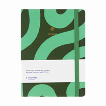 A - Journal - JOURNAL Notizbuch • Flow Mint - Notizbuch - ROSA ECK Concept Store