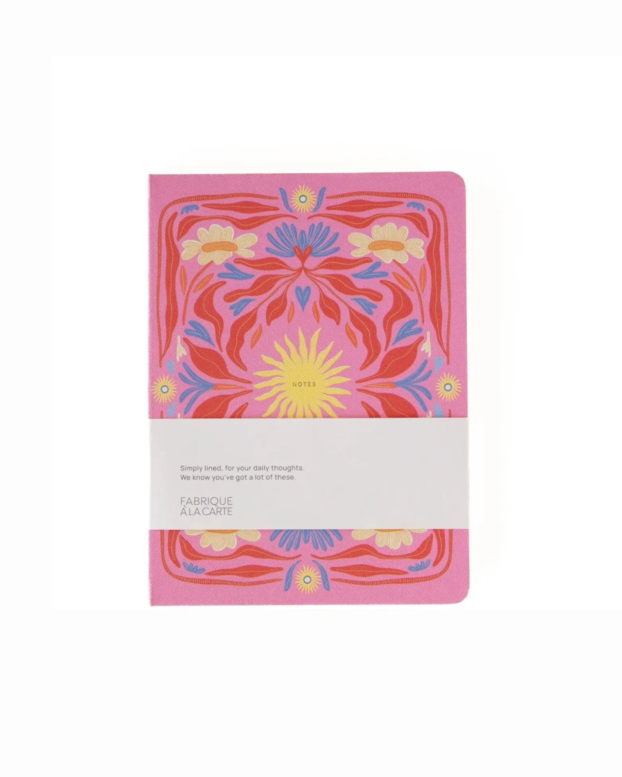 A - Journal - NOTES Kleines Notizbuch • Sun Pink - Notizbuch - ROSA ECK Concept Store