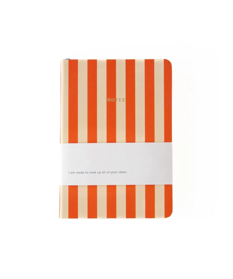 A - Journal - NOTES Taschennotizbuch (A6) • Stripes - Notizbuch - ROSA ECK Concept Store