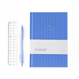 A - Journal - ONE LINE A DAY Notizbuch • Lavender Stripes - Notizbuch - ROSA ECK Concept Store