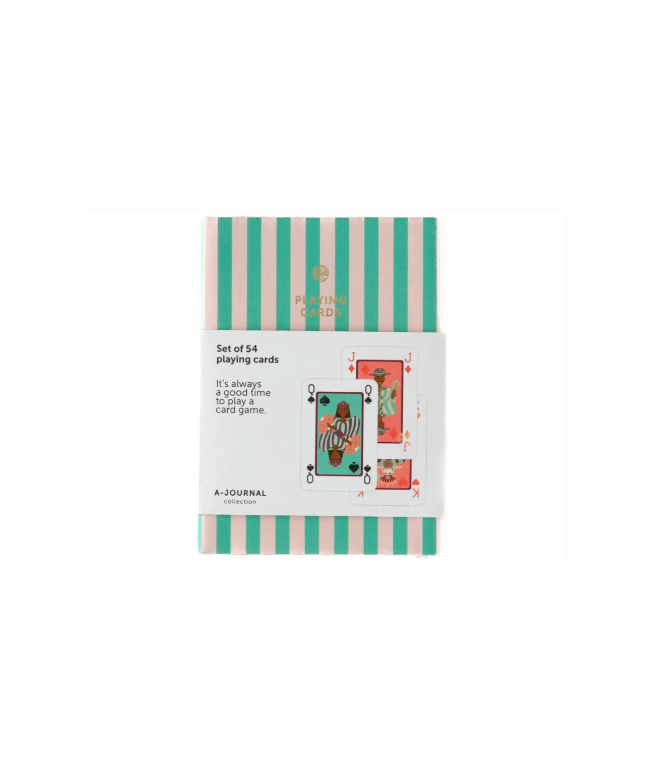 A - Journal - PLAYING CARDS Spielkarten - Deck (54 Karten) • Green - Spiel - ROSA ECK Concept Store