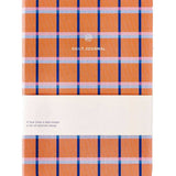 A - Journal Stationery - DAILY JOURNAL Tagebuch Kariert - ROSA ECK - Papier, ,