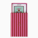 A - Journal Stationery - SET OF 54 PLAYING CARDS Spielkarten - Spiel - ROSA ECK - Karten, Rosa, Rot