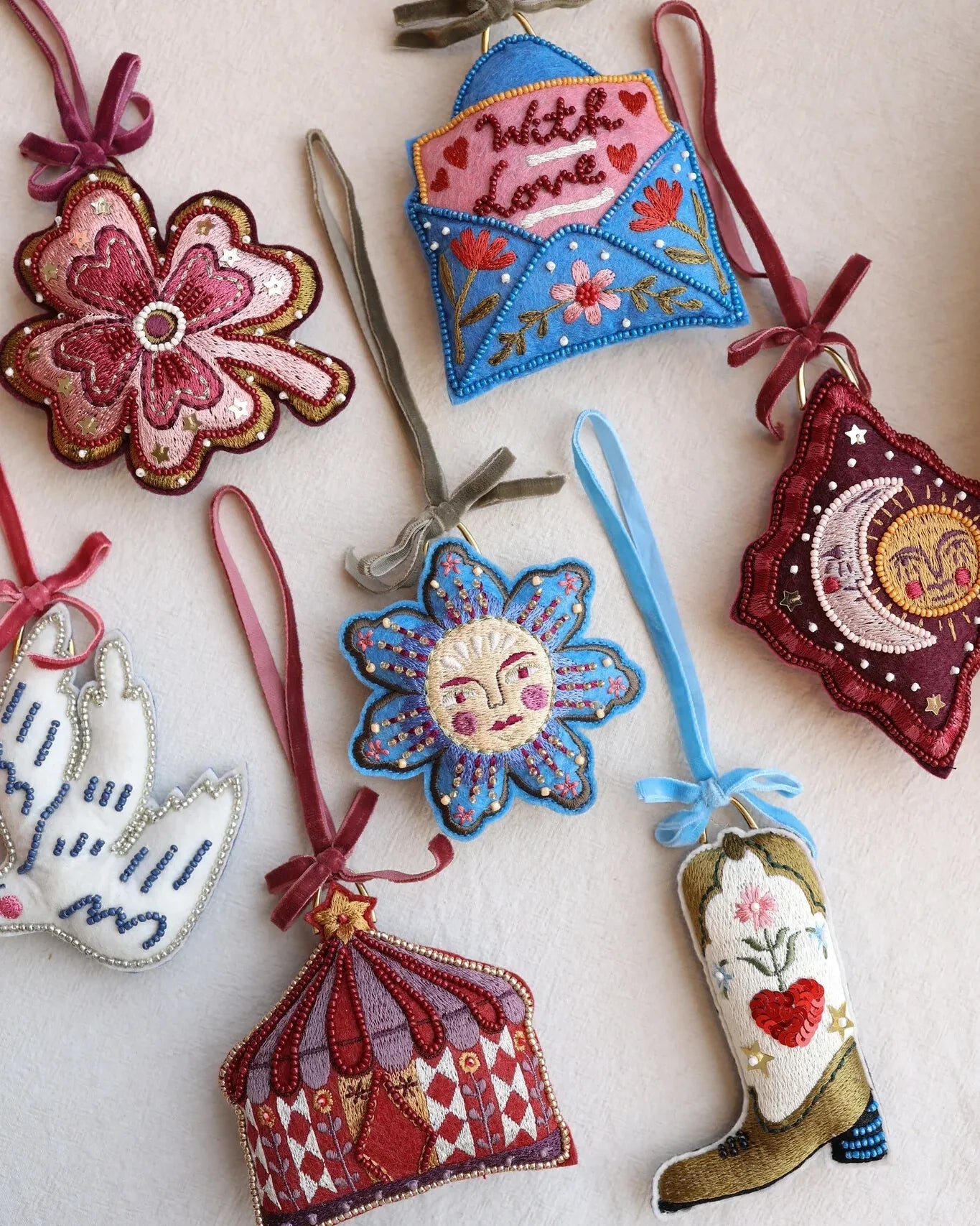 Ornament • Blue Flower