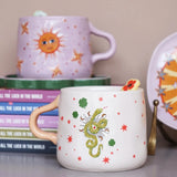 All the Luck in the World - Tasse • Snake with Stars - ROSA ECK