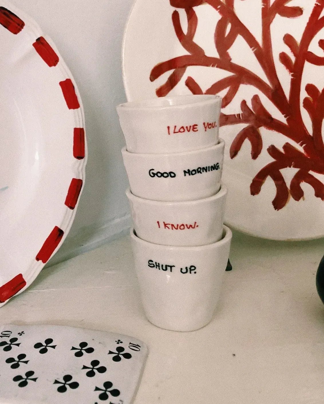 ANNA + NINA - GOODMORNING Espresso - Becher - Kaffee - und Teetasse - ROSA ECK Concept Store