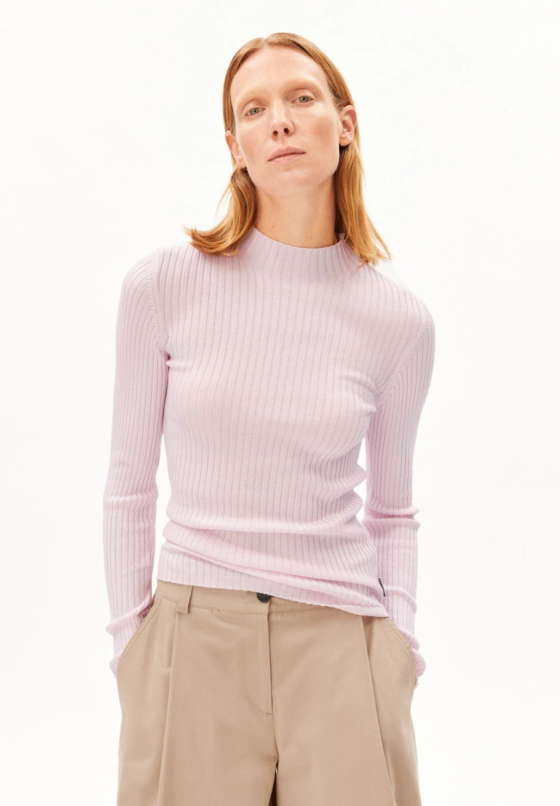 ARMEDANGELS - ALAANIA Pullover • pink mist - Pullover - ROSA ECK