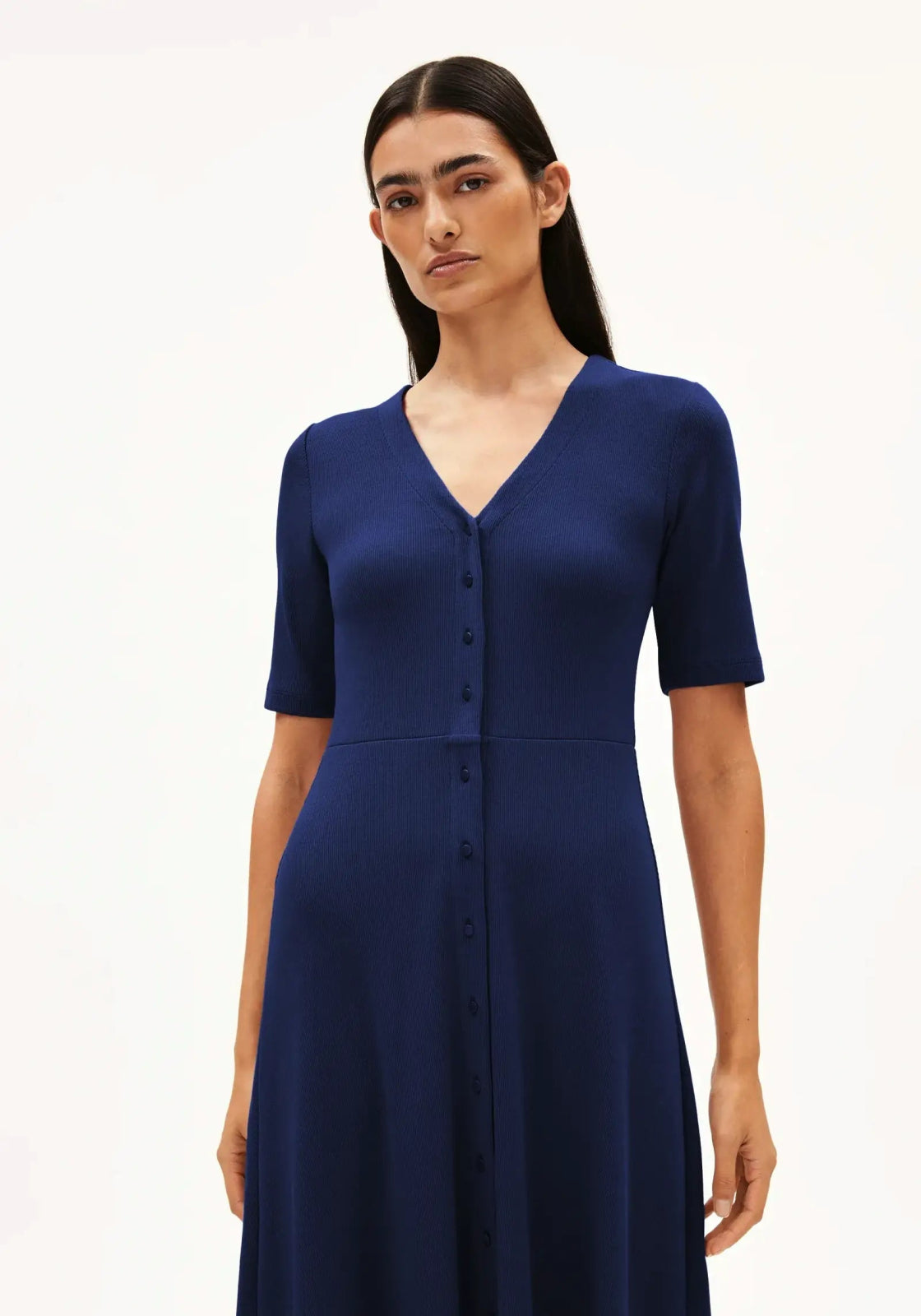 ARMEDANGELS - ALURAA Kleid • blue noon - ROSA ECK Concept Store