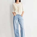 ARMEDANGELS - ASTRAEAAS Wide Leg Jeans • noise - ROSA ECK