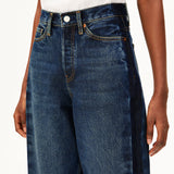 BAARLY High Panel Barrel Jeans in Dunkelblau von ARMEDANGELS – Ansicht 3