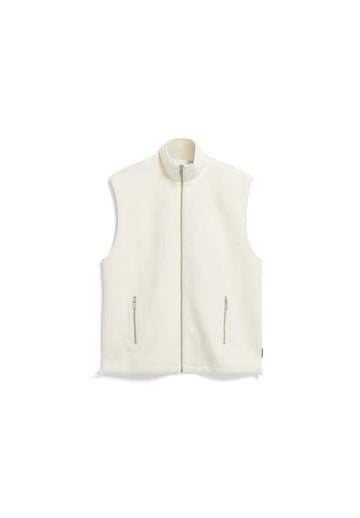 ARMEDANGELS - Fleeceweste aus Bio - Baumwolle • oatmilk - Jacke - ROSA ECK