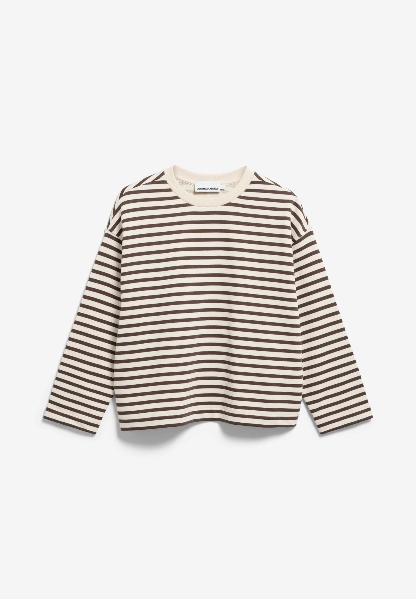 FRANKAA MAARLEN STRIPE Pullover • undyed-claystone