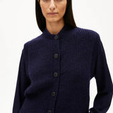 ARMEDANGELS - HELGEAA PREMIUM Top • tinted navy - Top - ROSA ECK