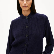 ARMEDANGELS - HELGEAA PREMIUM Top • tinted navy - Top - ROSA ECK
