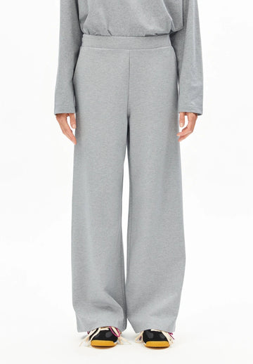 ARMEDANGELS - HIMAARI Jersey Jogginghose • silver melange - Hose - ROSA ECK