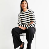 ARMEDANGELS - ICONIC Å FRANKAA BOLD Pullover • undyed - black - T-Shirt - ROSA ECK