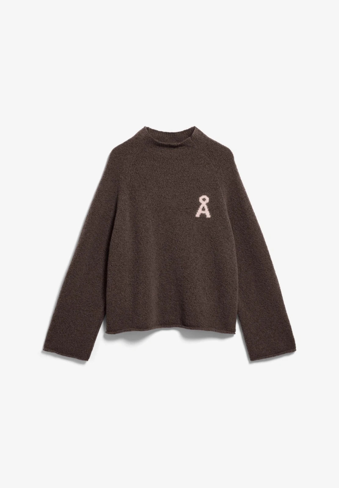 ARMEDANGELS - ICONIC Å MONALAA BOUCLÉ Strickpullover • claystone - ROSA ECK