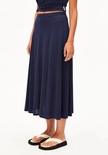 ARMEDANGELS - ILENIAA LARAA Midirock • tinted navy - ROSA ECK