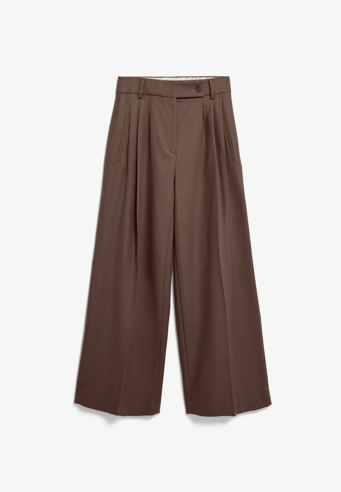 ARMEDANGELS - KAAYUA Wide-Leg-Hose • claystone - ROSA ECK