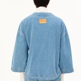 KIMONO Jeansjacke in Hellblau von ARMEDANGELS – Ansicht 2
