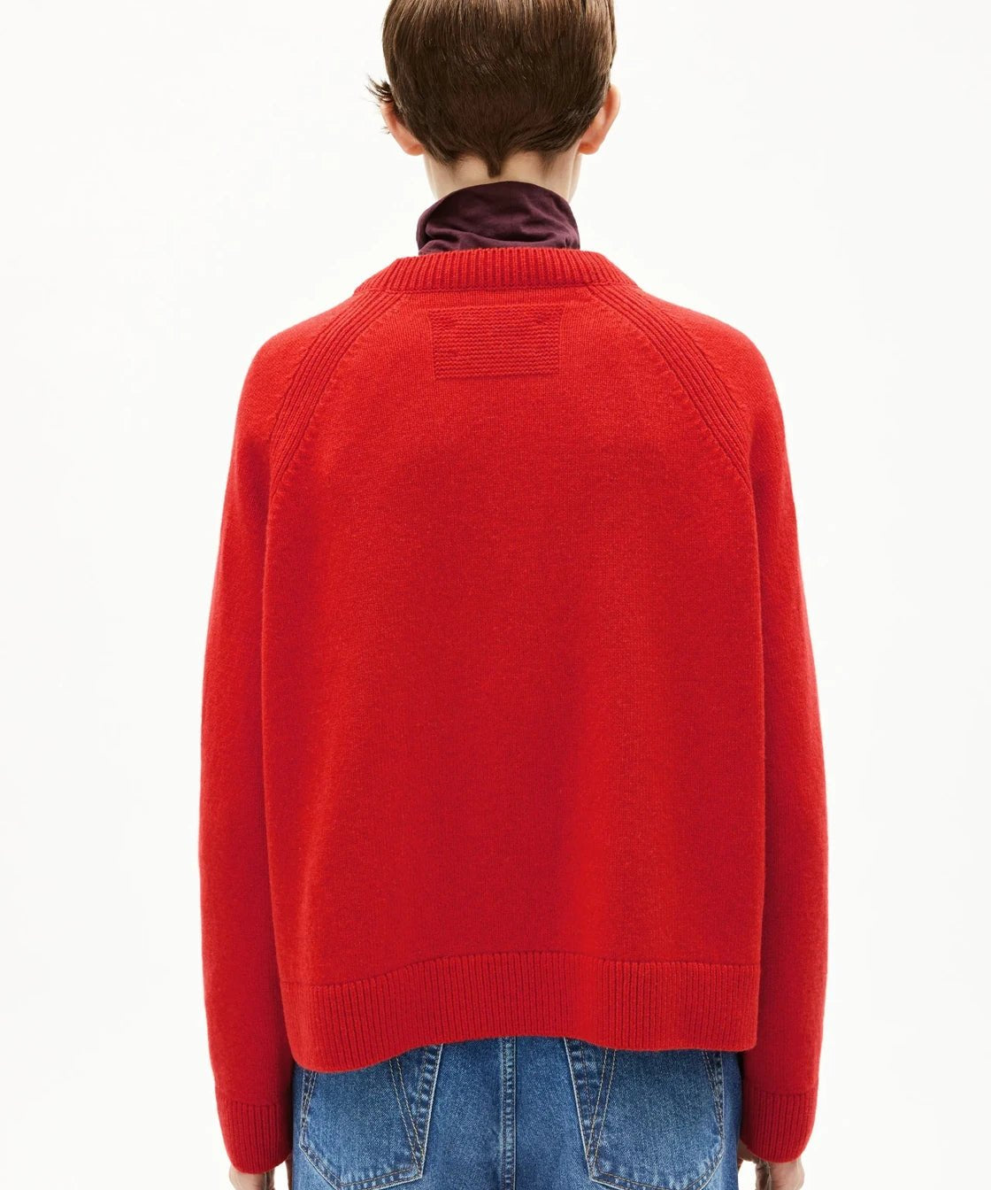 ARMEDANGELS - LILIRIAA REGLANA Pullover • candy apple - Pullover - ROSA ECK