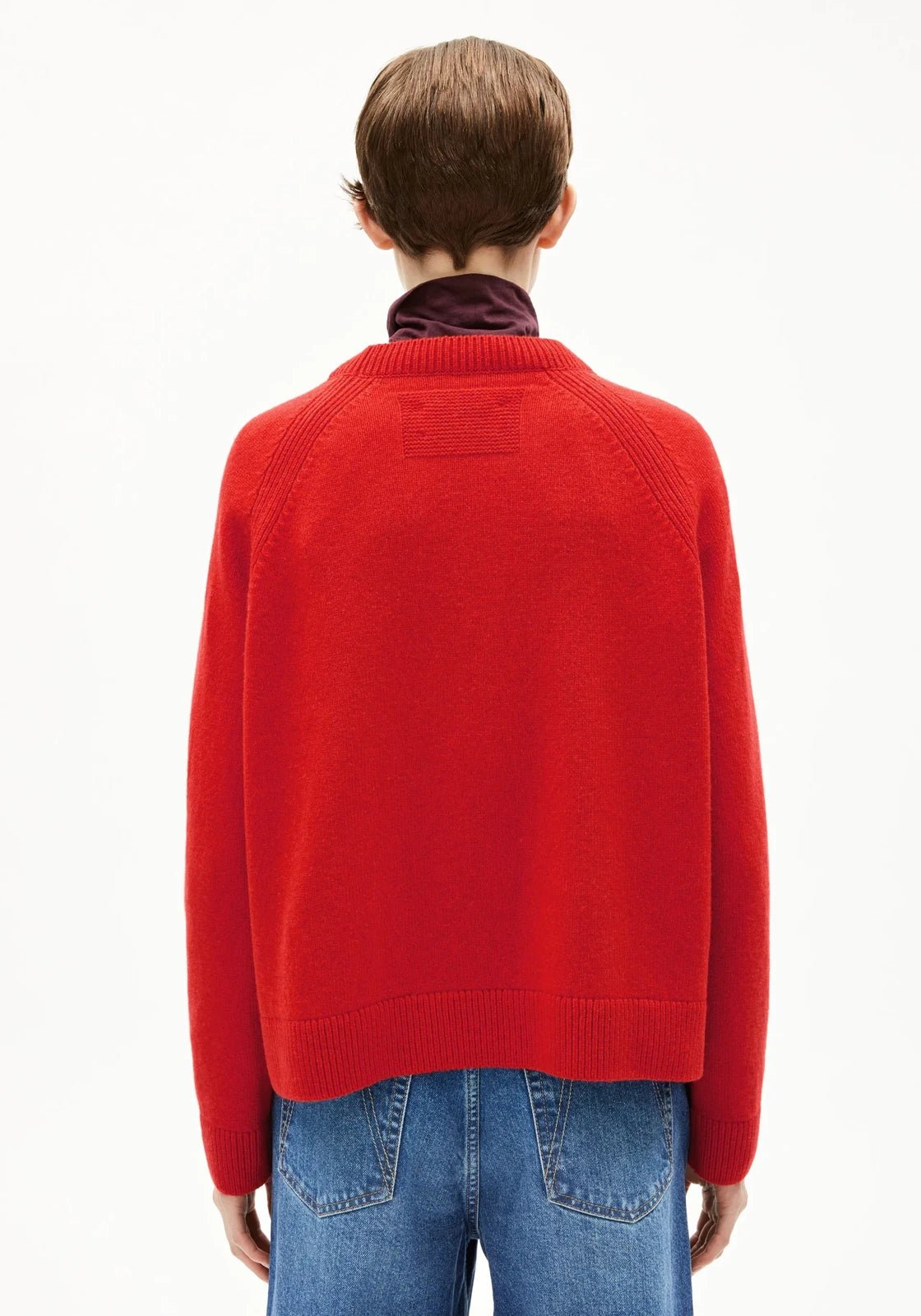 ARMEDANGELS - LILIRIAA REGLANA Pullover • candy apple - Pullover - ROSA ECK