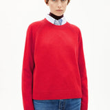 ARMEDANGELS - LILIRIAA REGLANA Pullover • candy apple - Pullover - ROSA ECK