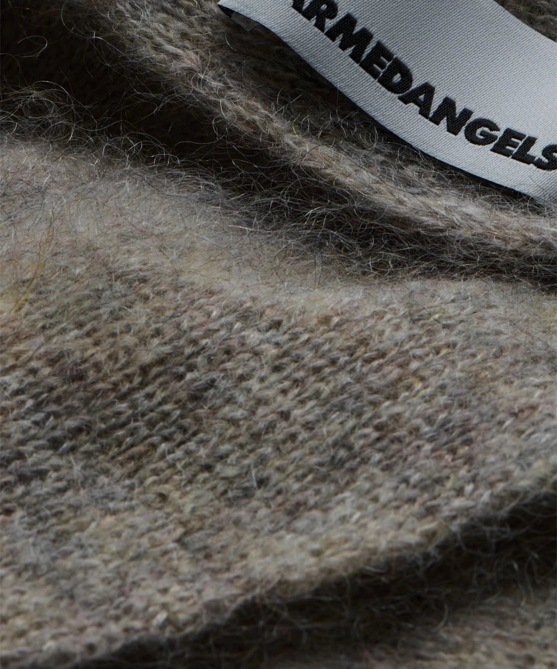 ARMEDANGELS - Mohair-Mix Schal • honey melange - ROSA ECK
