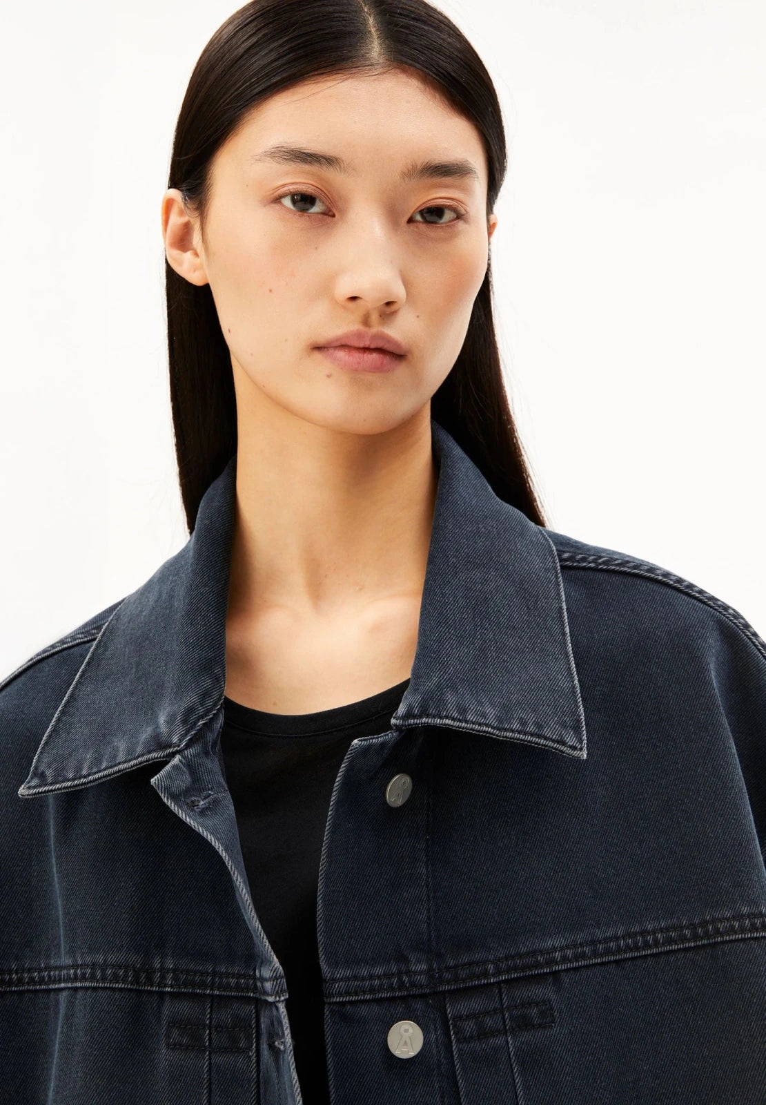 ARMEDANGELS - Oversized Jeansweste • loire - ROSA ECK