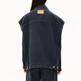 ARMEDANGELS - Oversized Jeansweste • loire - ROSA ECK