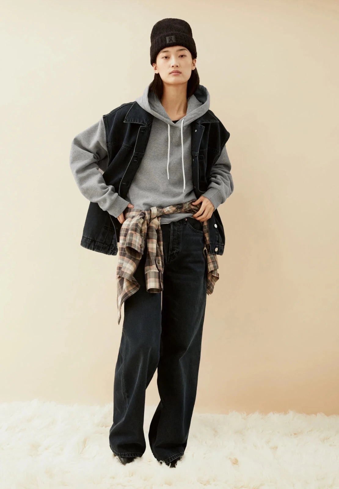 ARMEDANGELS - Oversized Jeansweste • loire - ROSA ECK