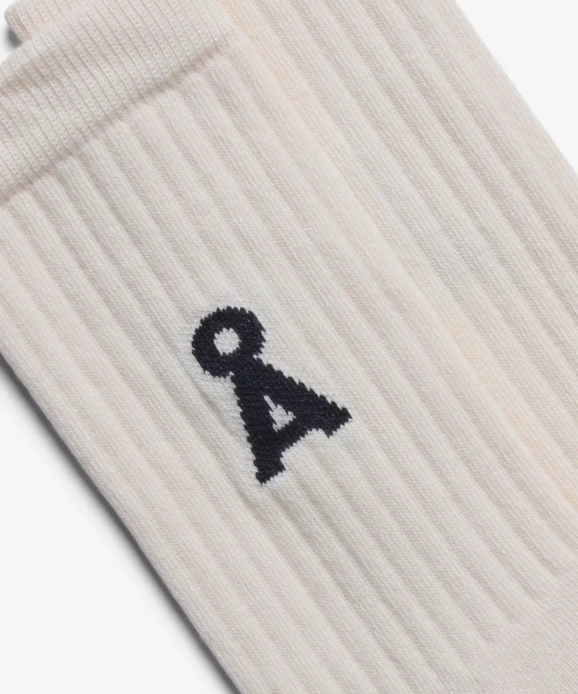 ARMEDANGELS - SAAMUS BOLD Socken • oatmilk - black - Socken - ROSA ECK Concept Store