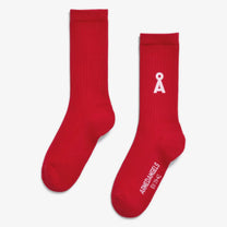 ARMEDANGELS - SAAMUS BOLD Socken • scarlet red - Socken - ROSA ECK Concept Store
