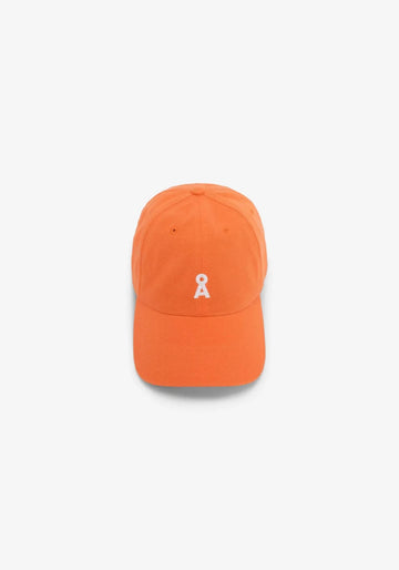 ARMEDANGELS - YENAAS BOLD Cap • Sunset Orange - ROSA ECK