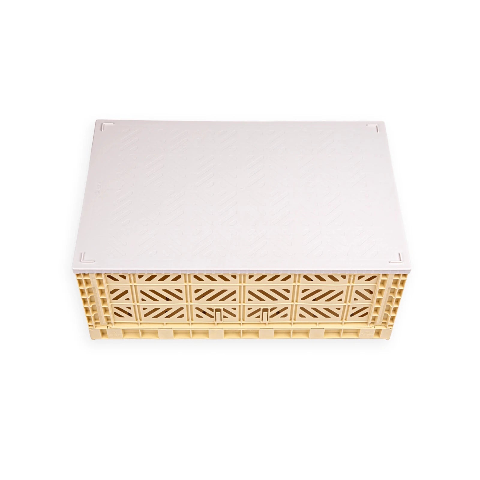 Aykasa Deckel für Faltkiste Maxi in Coconut Milk (Beige) – ROSA ECK