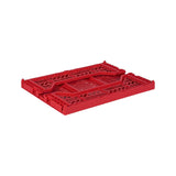 Aykasa Faltkiste Midi in Red (Rot), stapelbare Klappbox – ROSA ECK